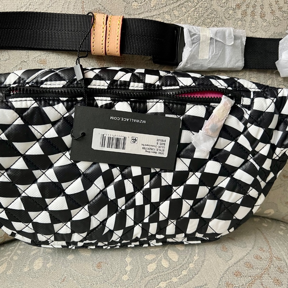 NWT MZ Wallace Metro Sling Checkerboard - Picture 4 of 8